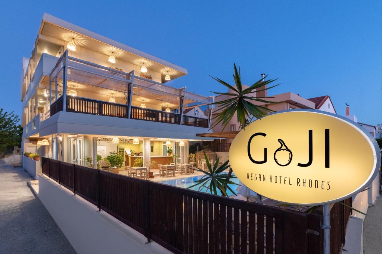 Goji Vegan Hotel Ialysos (Rhodes) Exterior foto